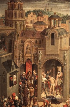 baptism of christ Painting - Scenes from the Passion of Christ 1470detail4 religious Hans Memling